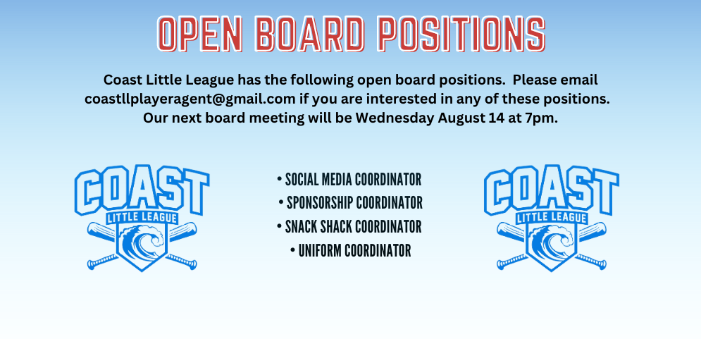 Open Board Positions