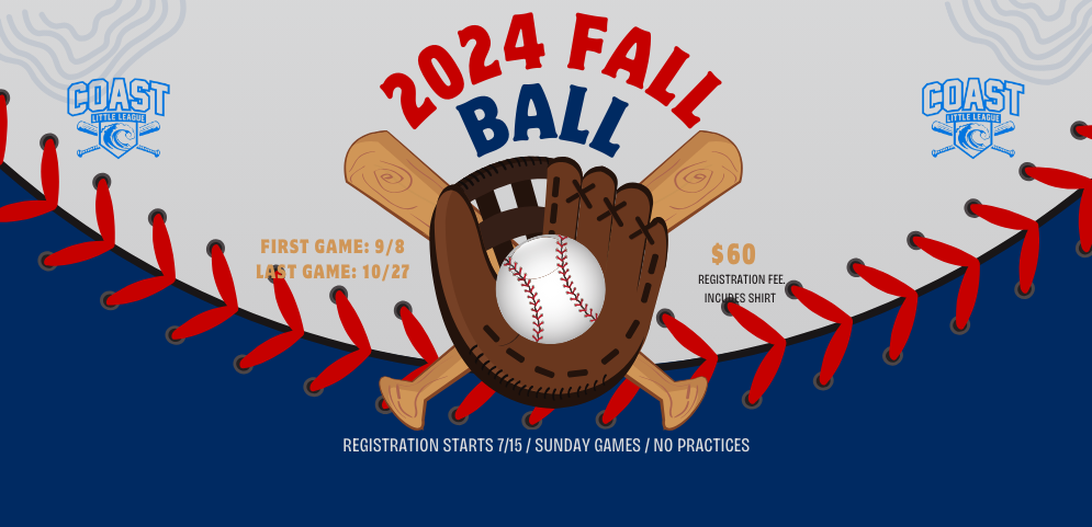 FALL BALL 2024 REGISTRATION IS OPEN!